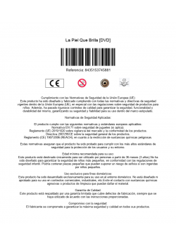 La Piel Que Brilla [DVD]