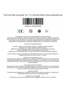 One-Punch Man [BLU_RAY]