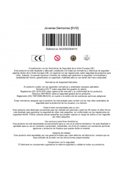 Jovenes Demonios [DVD]