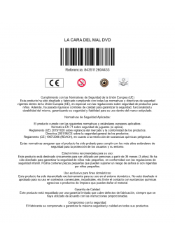 LA CARA DEL MAL DVD