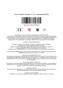 Cuestión De Sexo [DVD]