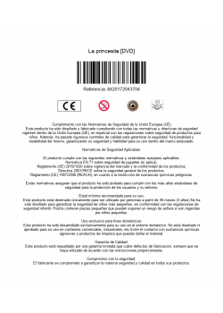 La princesita [DVD]