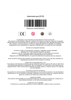 Asesinada ayer [DVD]