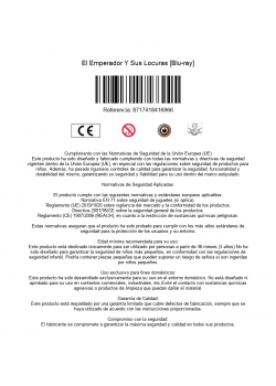 El Emperador Y Sus Locuras [BLU_RAY]