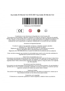 Ayurveda: Art Of Being [DVD]