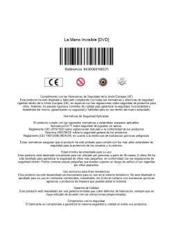 La Mano Invisible [DVD]