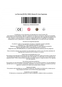La Novicia [DVD] (1993) Storia Di Una Capinera