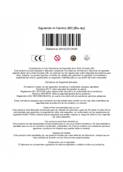 Siguiendo mi camino (BD) [Blu-ray]