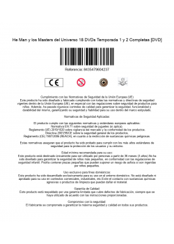 He Man y los Masters del Universo 18 DVDs Temporada 1 y 2 Completas [DVD]