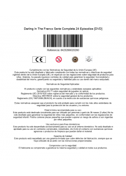 Darling In The Franxx Serie Completa 24 Episodios [DVD]