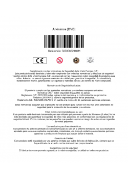 Anónimos [DVD]