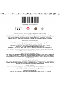 S.A.S. Los Invencibles. La Opción Final (Who Dares Wins. The Final Option) [BD-r] [Blu-ray]