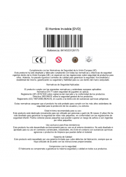El Hombre Invisible [DVD]