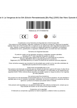 Star Wars. Episodio Iii: La Venganza de los Sith (Edición Remasterizada) [Blu-Ray] (2005) Star Wars: Episode Iii Revenge Of The 