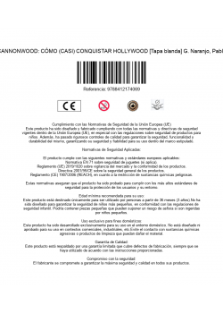 CANNONWOOD: CÓMO (CASI) CONQUISTAR HOLLYWOOD [Tapa blanda] G. Naranjo, Pablo
