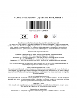 ICONOS APPLEHEAD #01 [Tapa blanda] Iniesta, Manuel J.