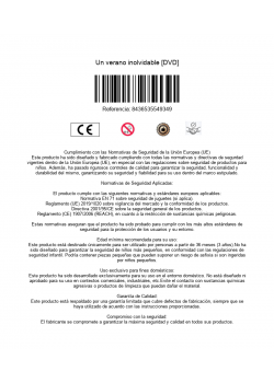Un verano inolvidable [DVD]