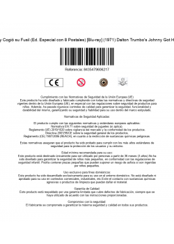 Johnny Cogió su Fusil (Ed. Especial con 8 Postales) [Blu-ray] (1971) Dalton Trumbo's Johnny Got His Gun