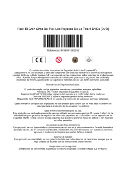 Pack El Gran Circo De Tve. Los Payasos De La Tele 6 DVDs [DVD]