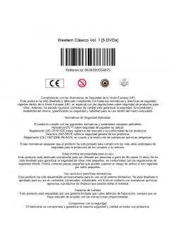 Western Clásico Vol. 1 [5 DVDs]