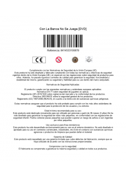 Con La Banca No Se Juega [DVD]