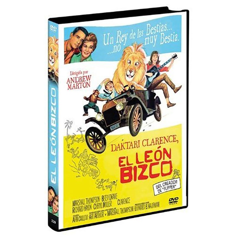 Daktari Clanrence, el leon bizco [Italia] [DVD]