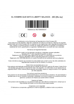 EL HOMBRE QUE MATO A LIBERTY BALANCE -  (BD) [Blu-ray]
