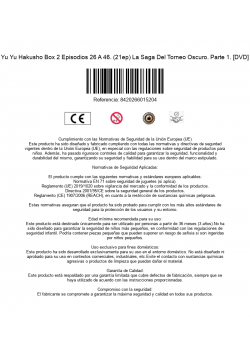 Yu Yu Hakusho Box 2 Episodios 26 A 46. (21ep) La Saga Del Torneo Oscuro. Parte 1. [DVD]