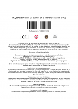 Inuyasha: El Castillo De Sueños En El Interior Del Espejo [DVD]