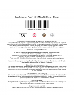 Cazafantasmas Pack 1 + 2 + Más allá (Blu-ray) [Blu-ray]