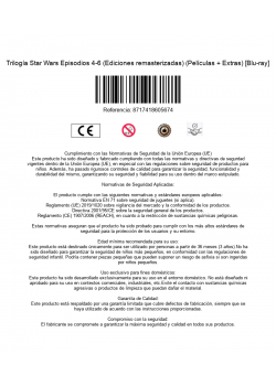 Trilogía Star Wars Episodios 4-6 (Ediciones remasterizadas) (Películas + Extras) [Blu-ray]