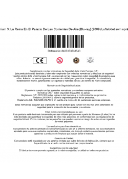 Millennium 3: La Reina En El Palacio De Las Corrientes De Aire [Blu-ray] (2009) Luftslottet som sprängdes