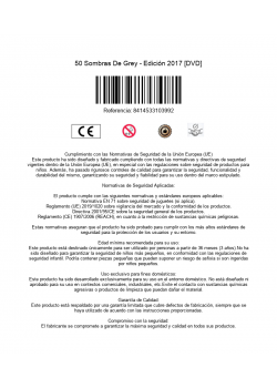 50 Sombras De Grey - Edición 2017 [DVD]