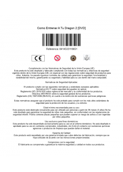 Como Entrenar A Tu Dragon 2 [DVD]