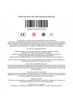 Mi Pie Izquierdo (My Left Foot) Bluray [Blu-ray]