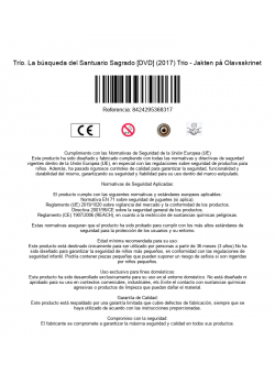 Trío. La búsqueda del Santuario Sagrado [DVD] (2017) Trio - Jakten på Olavsskrinet