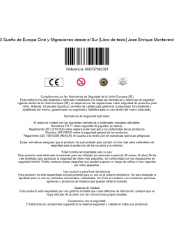 El Sueño de Europa Cine y Migraciones desde el Sur [Libro de texto] Jose Enrique Monteverde
