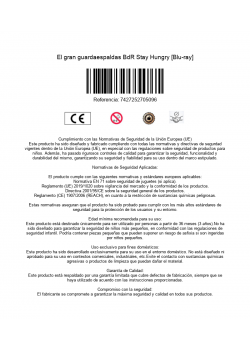 El gran guardaespaldas BdR Stay Hungry [Blu-ray]