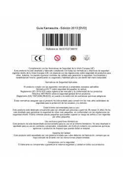 Guía Kamasutra [DVD]