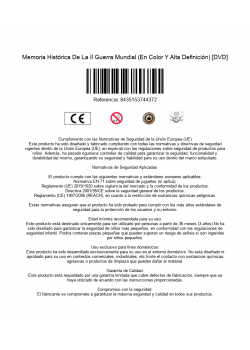 Memoria Histórica De La Ii Guerra Mundial [DVD]