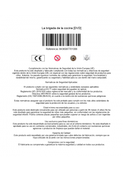 La brigada de la cocina [DVD]