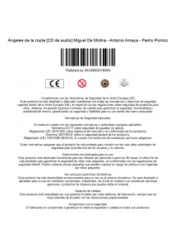 Ángeles de la copla [CD de audio] Miguel De Molina - Antonio Amaya - Pedro Porrico