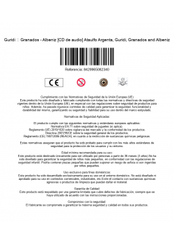 Guridi  Granados - Albeniz [CD de audio] Ataulfo Argenta, Guridi, Granados and Albeniz