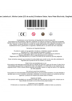 WOLF: Italienisches Liederbuch, Mörike-Lieder [CD de audio] Christiane Oelze, Hans Peter Blochwitz, Siegfried Lorenz, Rufolf Ja