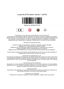 La gaviota (DVD) (teatro "estudio 1") [DVD]