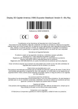 Display 3D Capitán América (1990) Expositor Steelbook Versión 5 + Blu Ray 