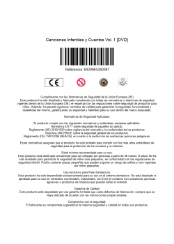 Canciones Infantiles y Cuentos Vol. 1 [DVD]