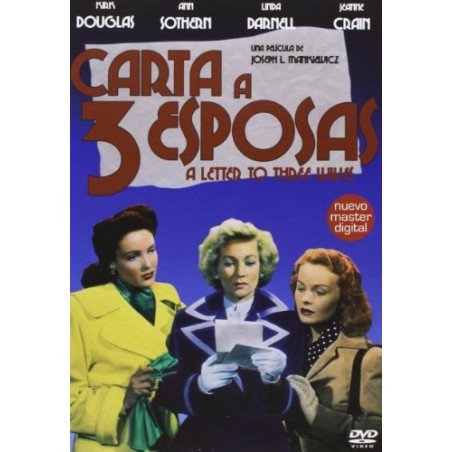 Letter to Three Wives DVD [Italia]
