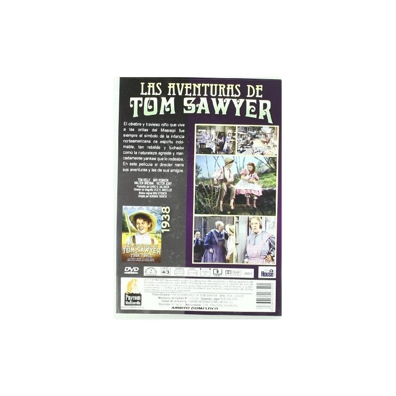 Las Aventuras De Tom Sawyer [DVD]