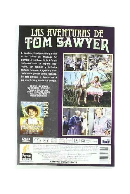 Las Aventuras De Tom Sawyer [DVD]